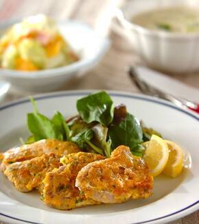 ポークピカタの献立