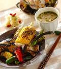 「いろいろ網焼き野菜」の献立