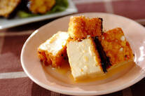 厚揚げのチリソース和え