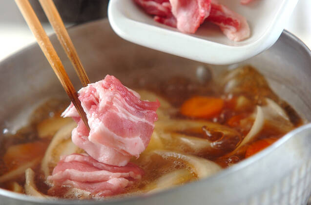 豚バラ肉と里芋の煮物の作り方の手順5
