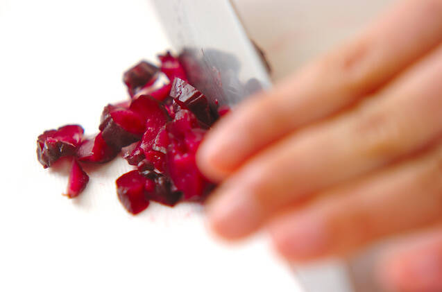 漬け物混ぜご飯の作り方の手順1