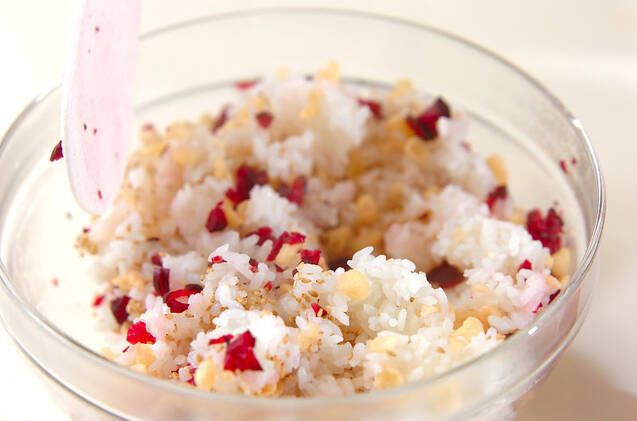 漬け物混ぜご飯の作り方の手順2