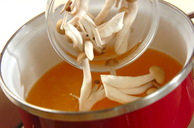 白キクラゲとシメジのスープの作り方の手順4