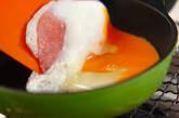 半月ハムエッグの作り方4