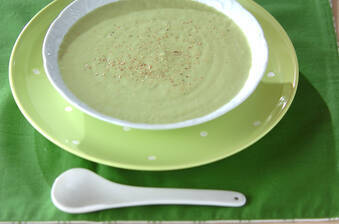 アボカドのスープ