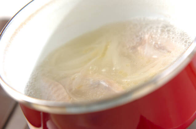 アボカドのスープの作り方の手順1