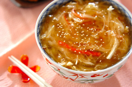 白ネギとザーサイの中華丼