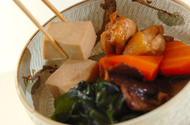高野豆腐の煮物の作り方の手順9