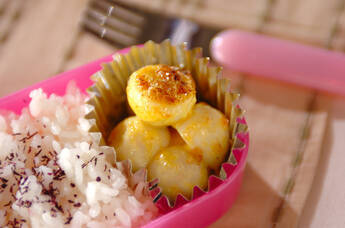 ウズラのマスタード焼き