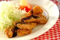 たたきポークカツ