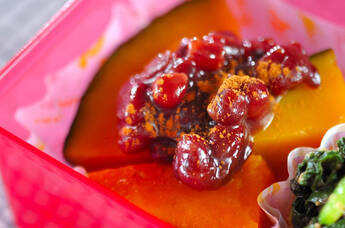 小豆あんカボチャ