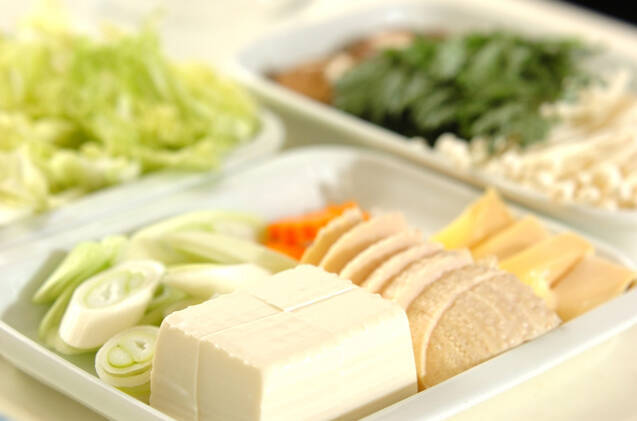 米団子入り鶏水炊きの作り方の手順3