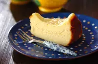 ホームベーカリーでベイクドチーズケーキ