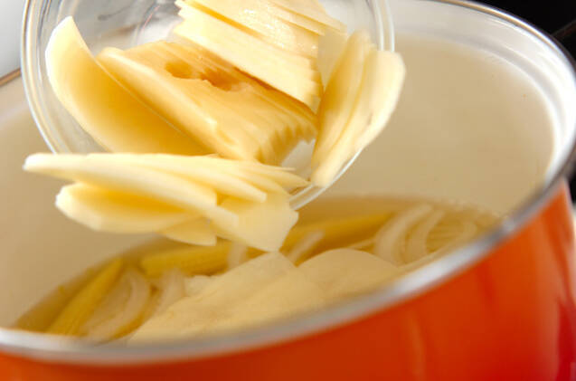 ベビーコーンスープの作り方の手順3