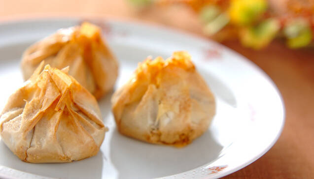 マロンのパートフィロ包み