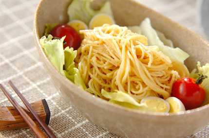 タラコマヨパスタサラダ