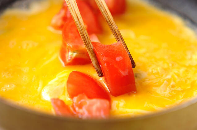 トマタマ焼きの作り方の手順3