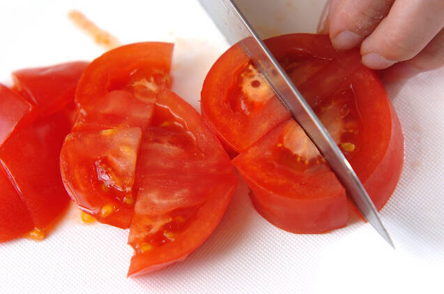 トマタマ焼きの作り方の手順1