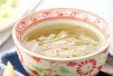 春雨と野菜のスープ