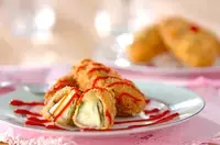 豚肉のロール揚げ