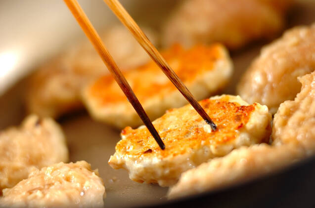 お花見彩り串の作り方の手順3