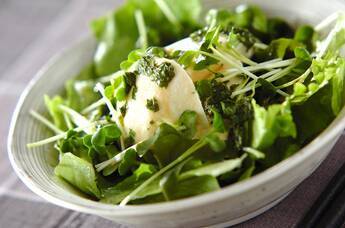 大葉ドレッシングサラダ