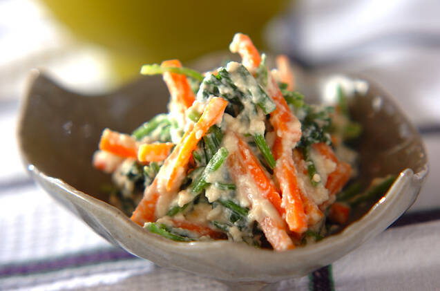 ホウレン草の白和え