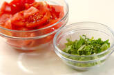 トマトと香菜の健康ジュースの作り方1