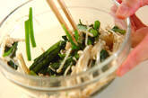 青菜のお浸しの作り方5