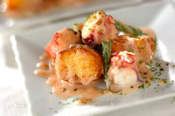 ジャガのタラコクリーム