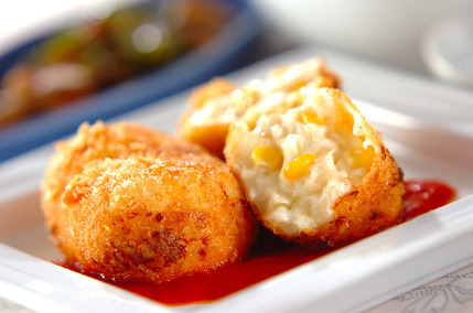 ホタテのクリーミーコロッケ