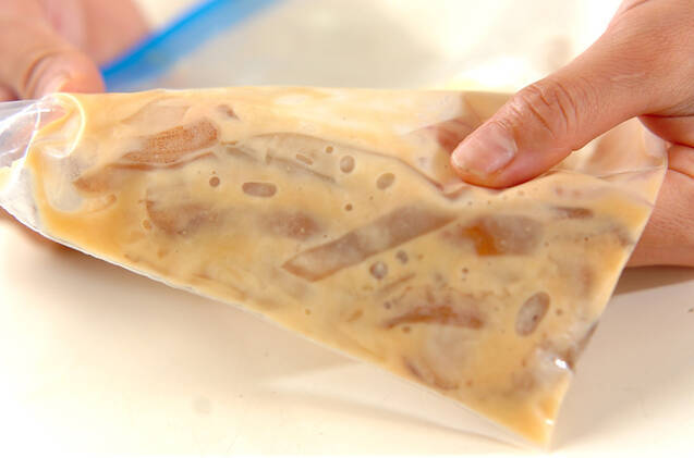 イカゲソ西京風味の作り方の手順2