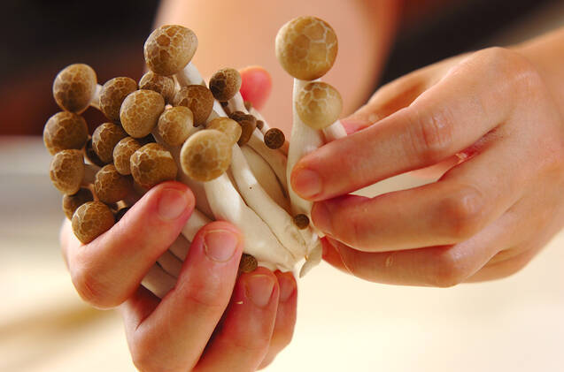 キノコのだしナムルの作り方の手順1