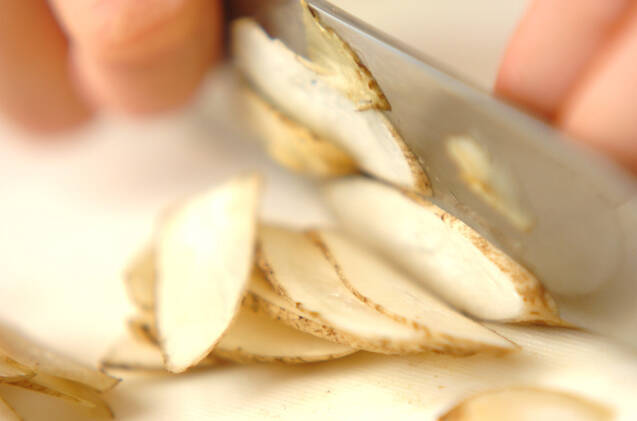 ゴボウのバルサミコ炒めの作り方の手順1