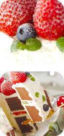 森のイチゴケーキ