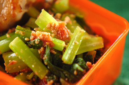 小松菜の梅和え