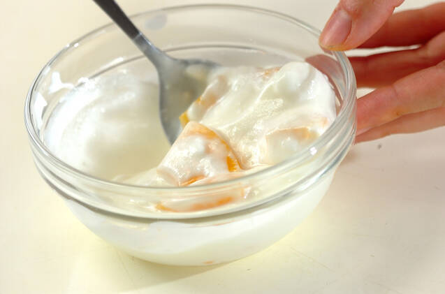 パインヨーグルトの作り方の手順1