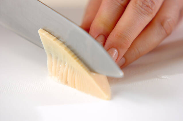 タケノコのお吸い物の作り方の手順1