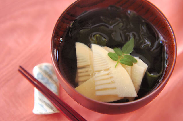 タケノコのお吸い物