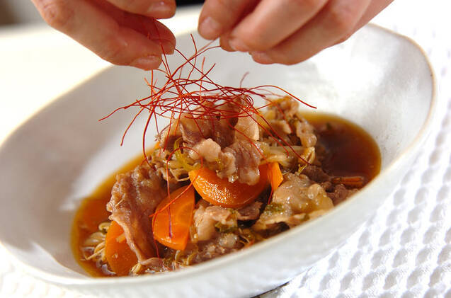 牛肉とモヤシのスープ煮の作り方の手順6
