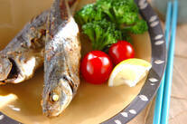 小アジの唐揚げ