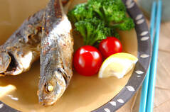 小アジの唐揚げ