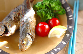 小アジの唐揚げ