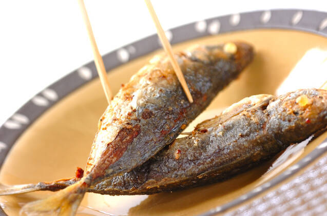 小アジの唐揚げの作り方の手順6