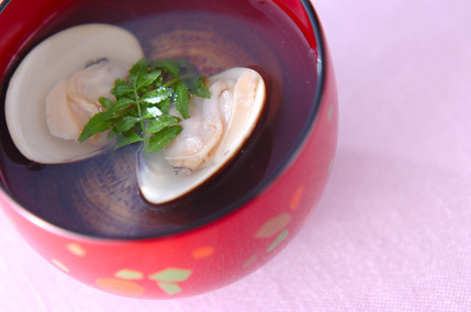 ハマグリのお吸い物
