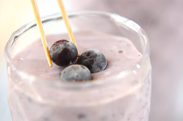 ベリーのソイスムージーの作り方の手順3