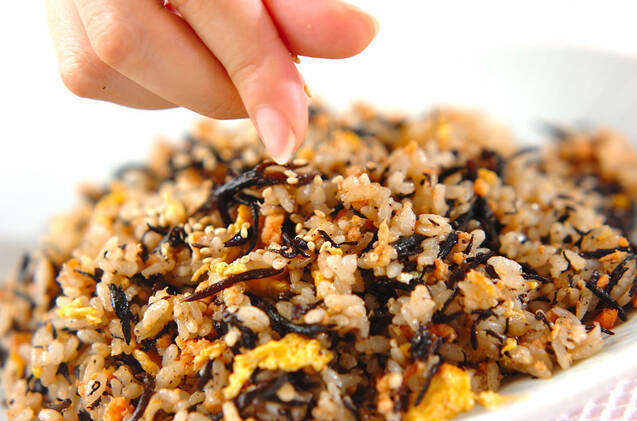 ヒジキチャーハンの作り方の手順3