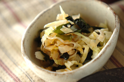 クラゲのピリ辛酢の物