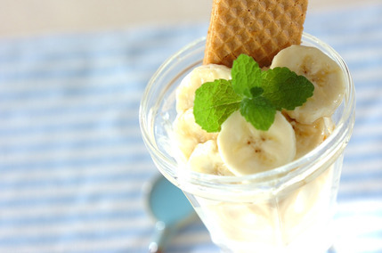 リキュールがけパフェ