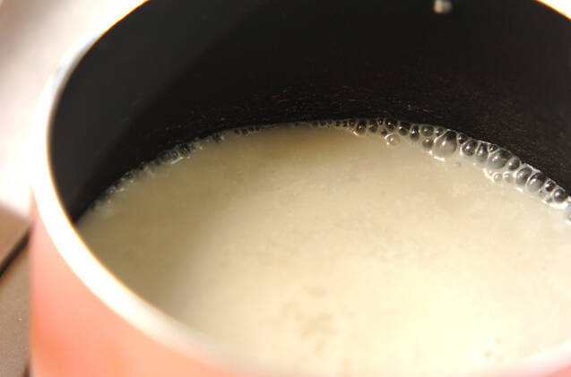 ココナッツゼリー小豆ソースの作り方の手順5